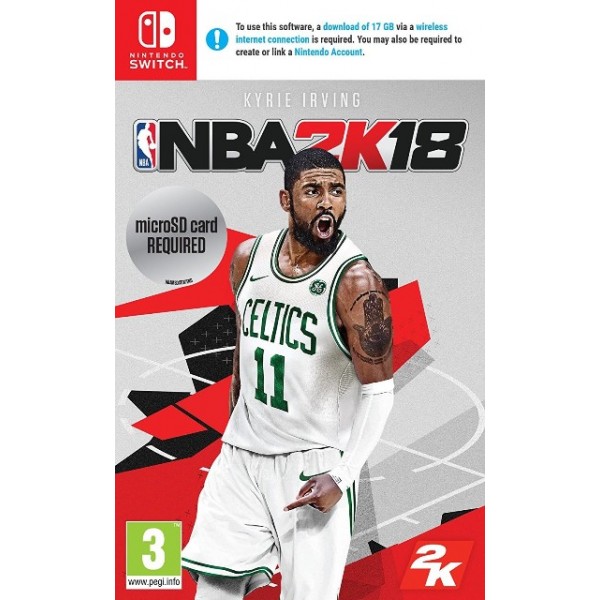 Игра NBA 2K18 за Switch (безплатна доставка)